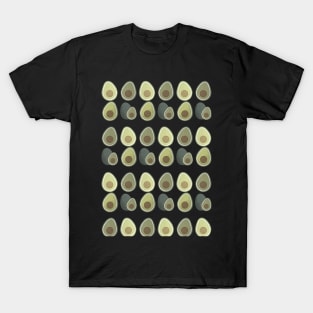 Avocado cute pattern illustration T-Shirt